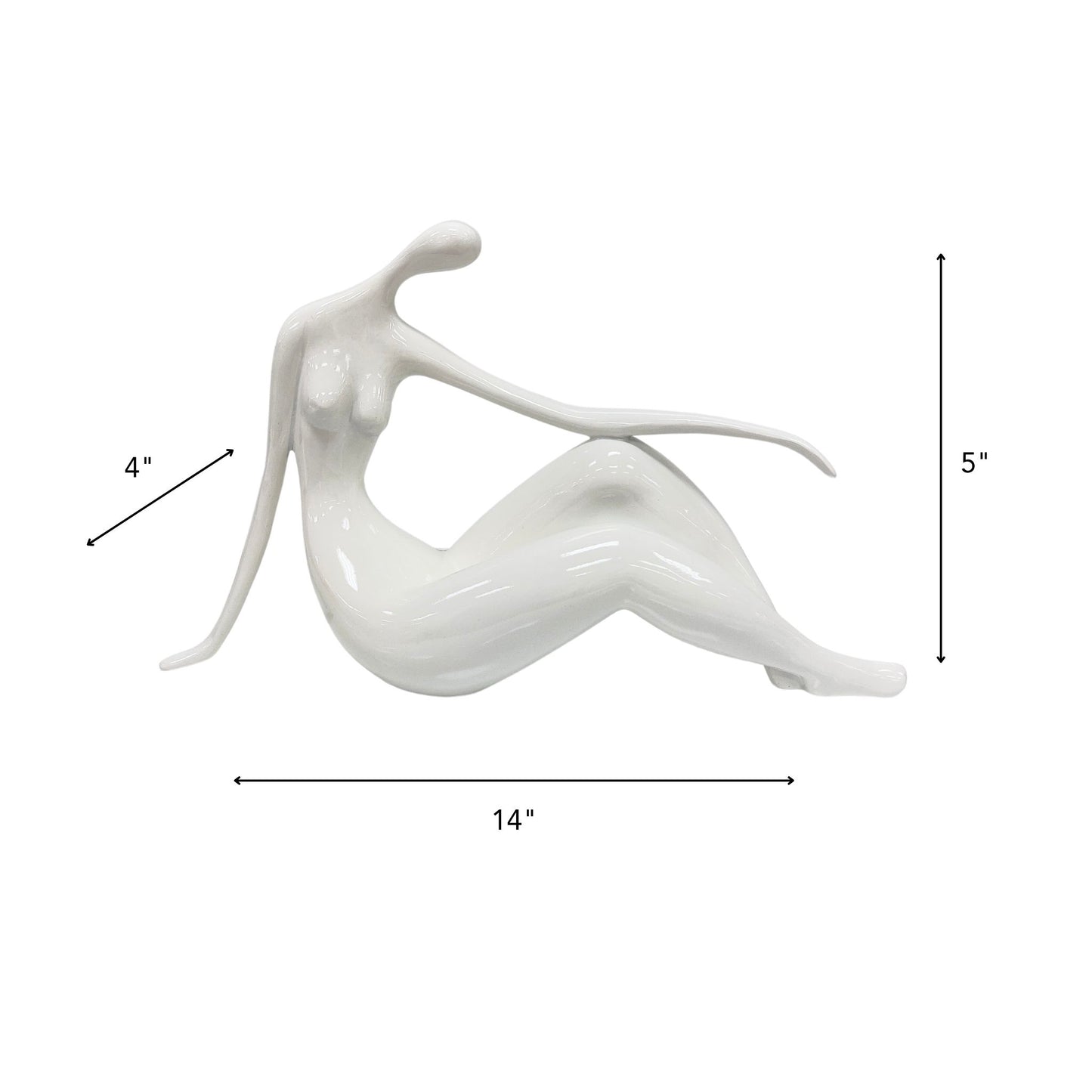 D302 Resin Woman Sculpture