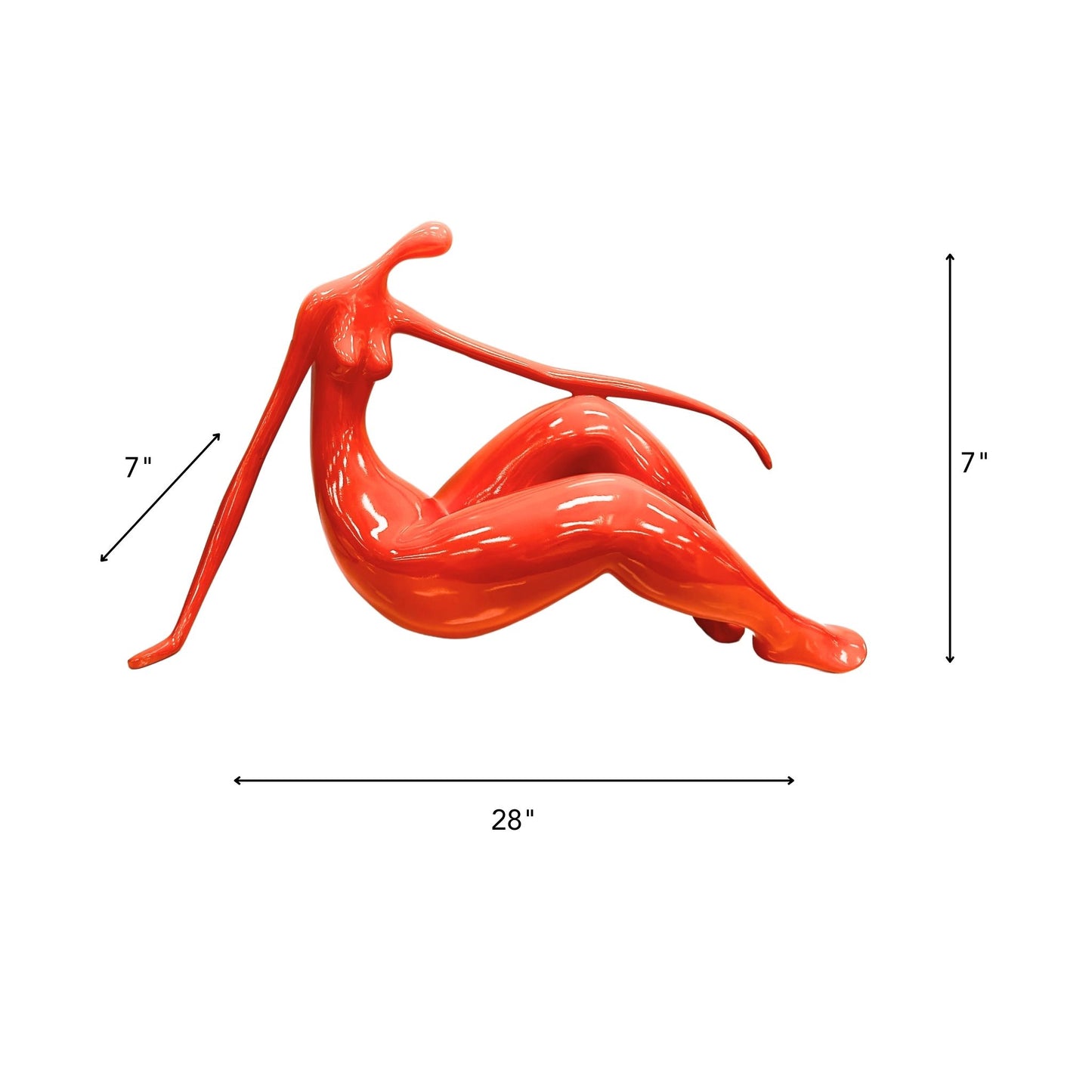 D302 Resin Woman Sculpture