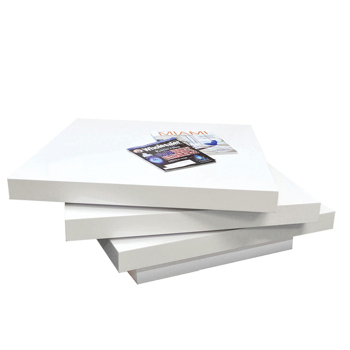 C-636 White Coffee Table