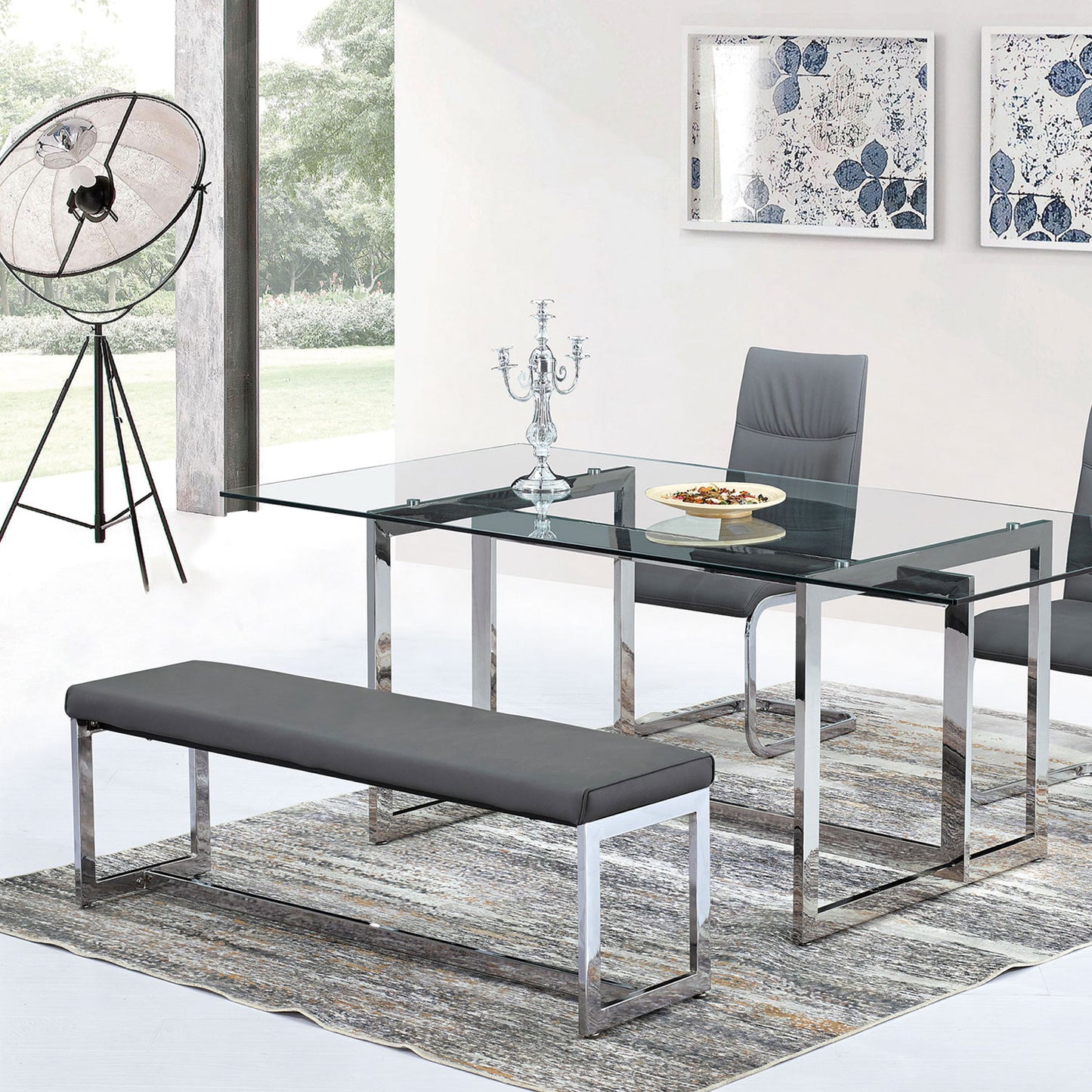 C-643 Jackson grey Bench