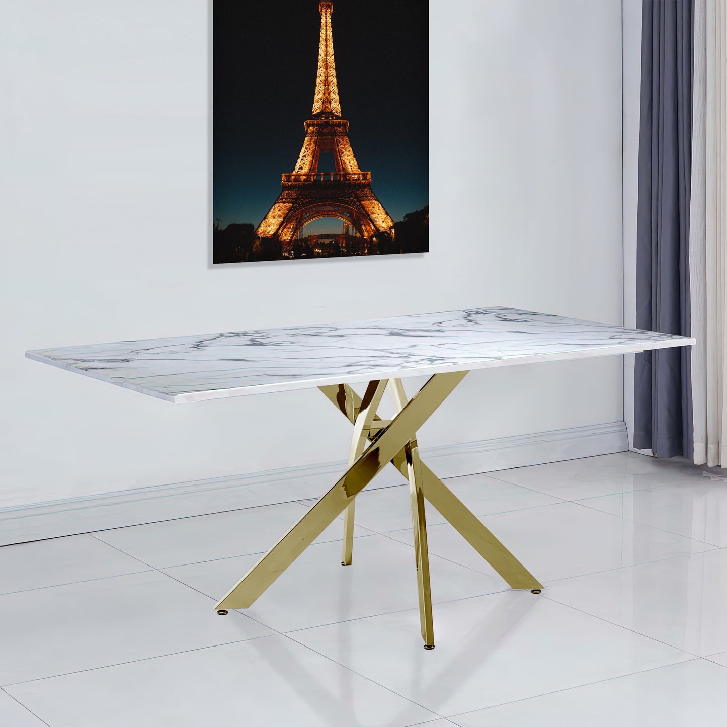 DT-200 GOLD Dining Table