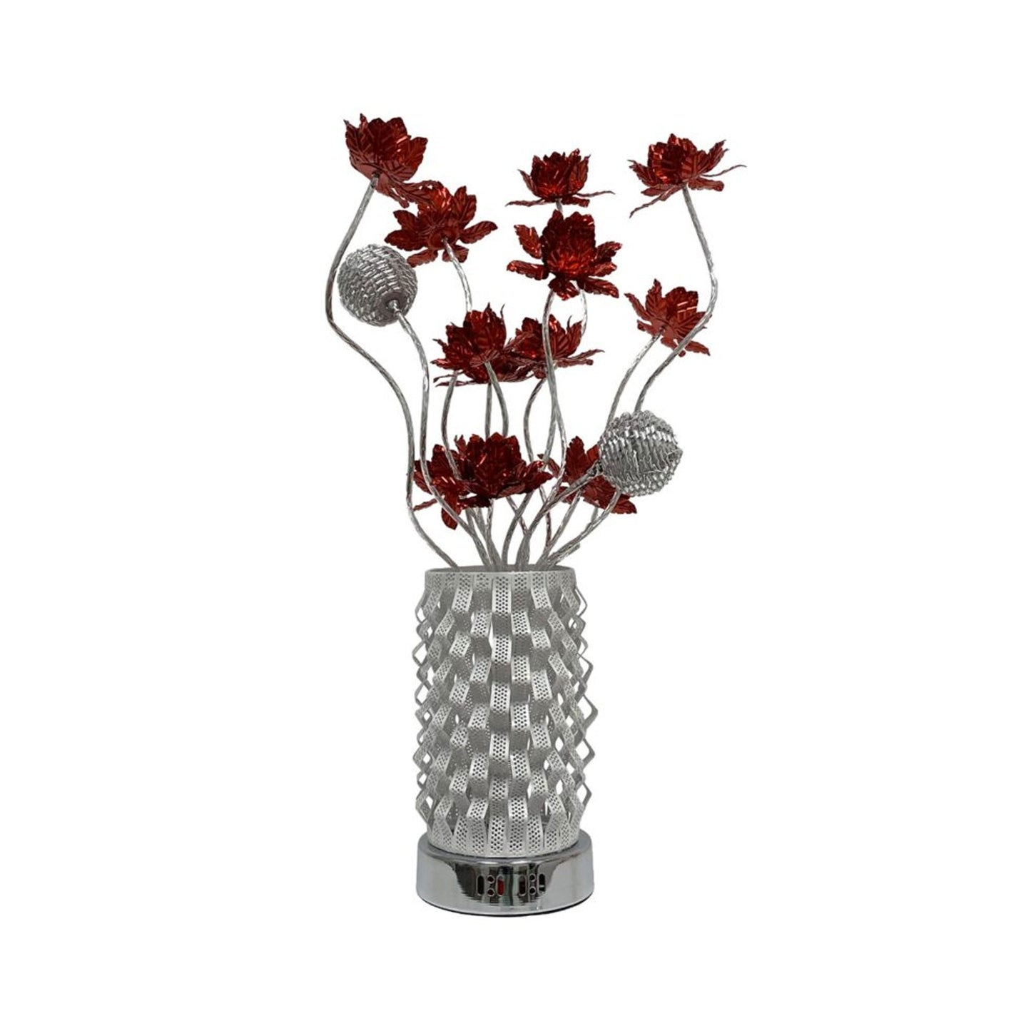 KEB-110 Led Lamp w/ red flowers