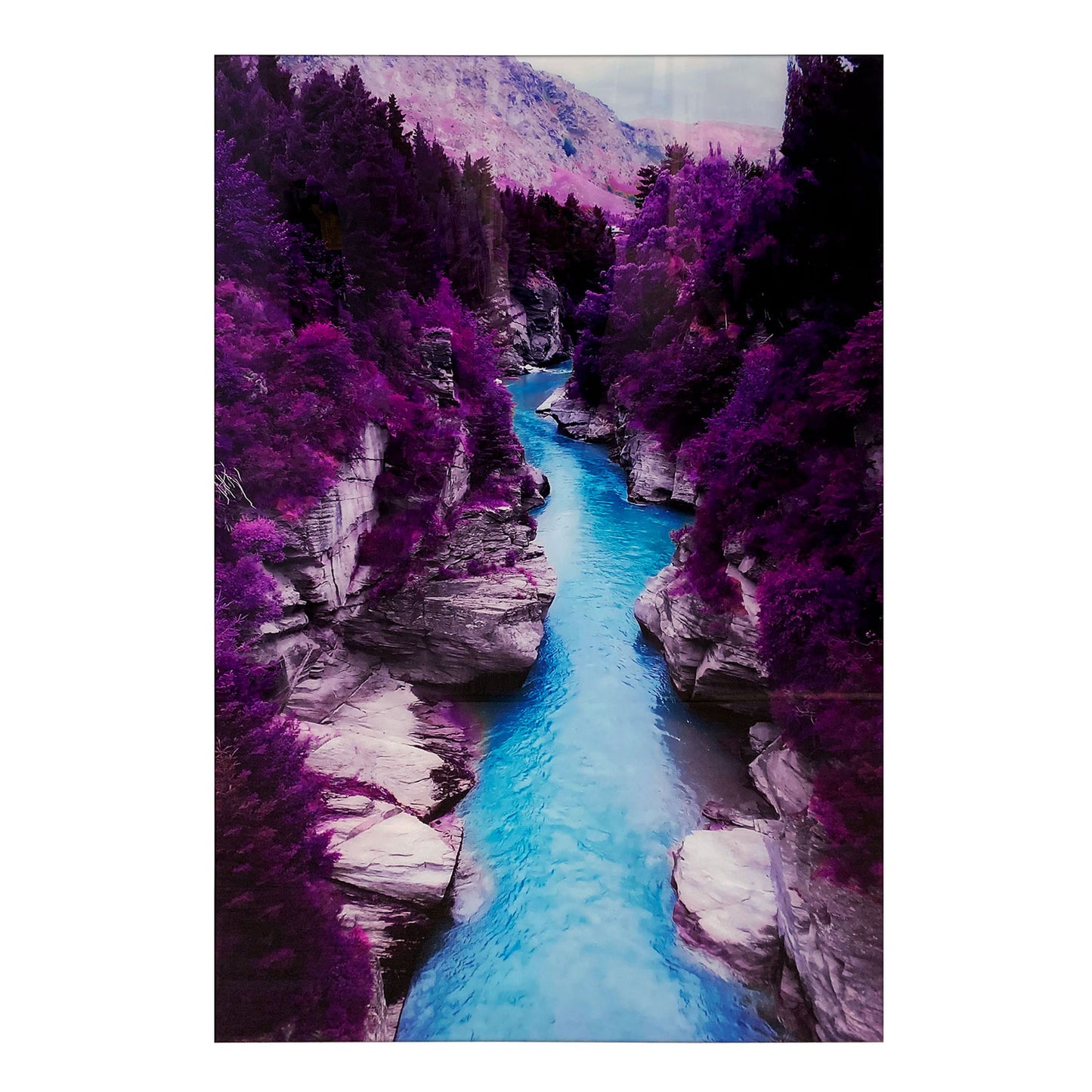 PA-2001 PURPLE GUADALUPE RIVER 47X32 TG