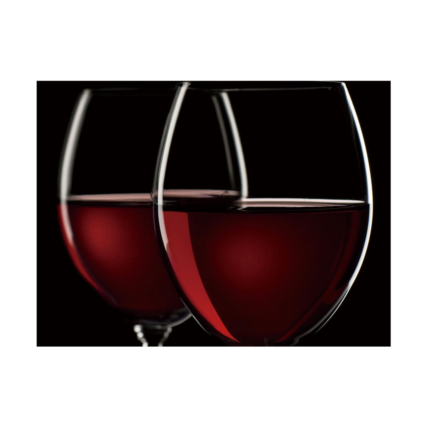 SU-60077 TWO STRIGHT WINE GLASSES 47X32 TG