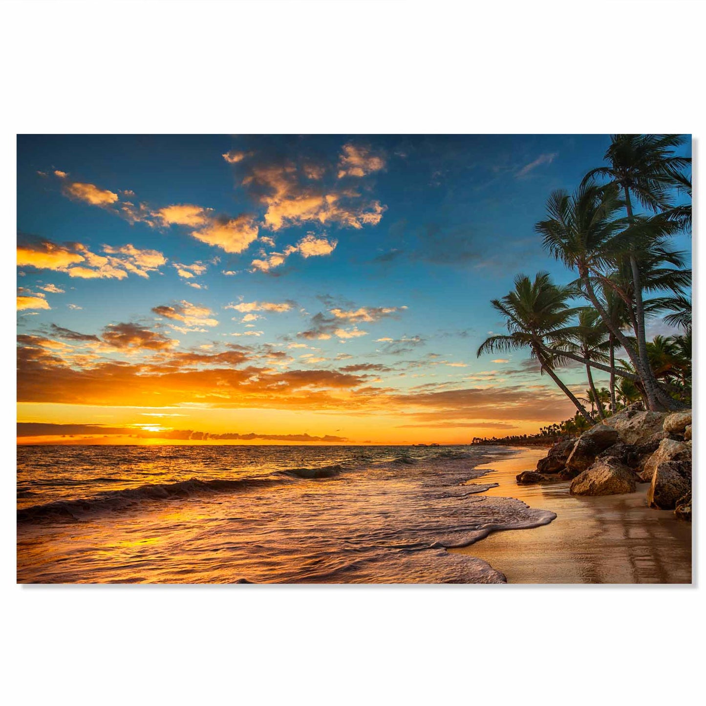 SU-82011 TROPICAL SUNSET 47X32 TG