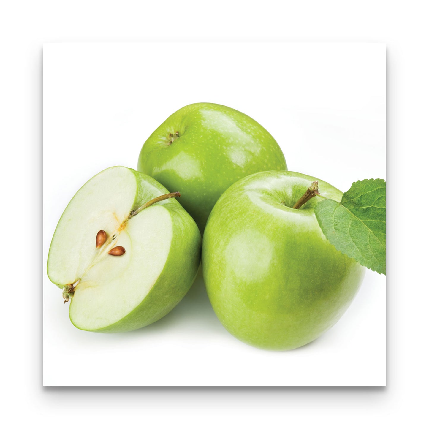 SUGA01 3 GREEN APPLES 24X24