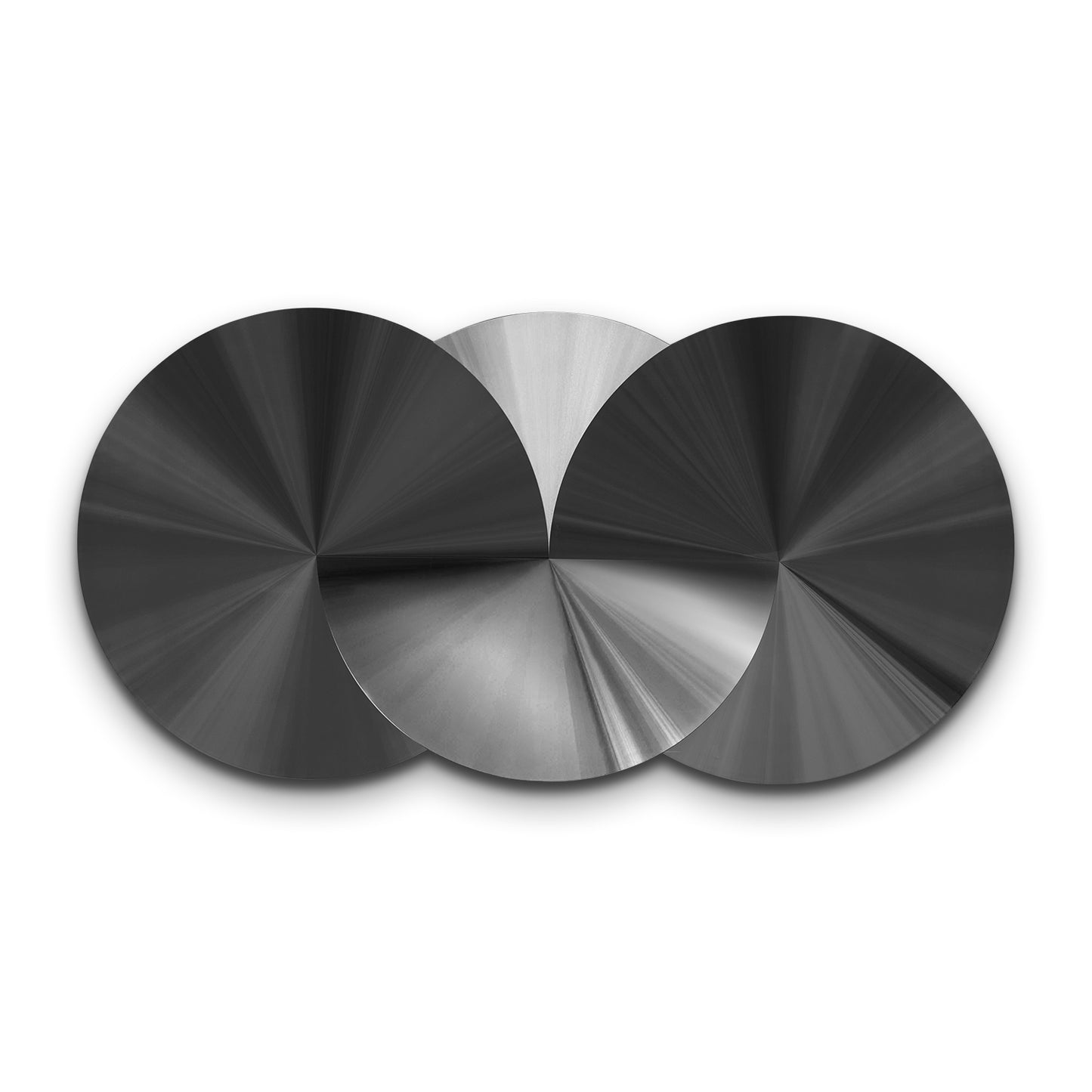 PASULC-40 BLACK AND SILVER MEDALLIONS ACRYLIC