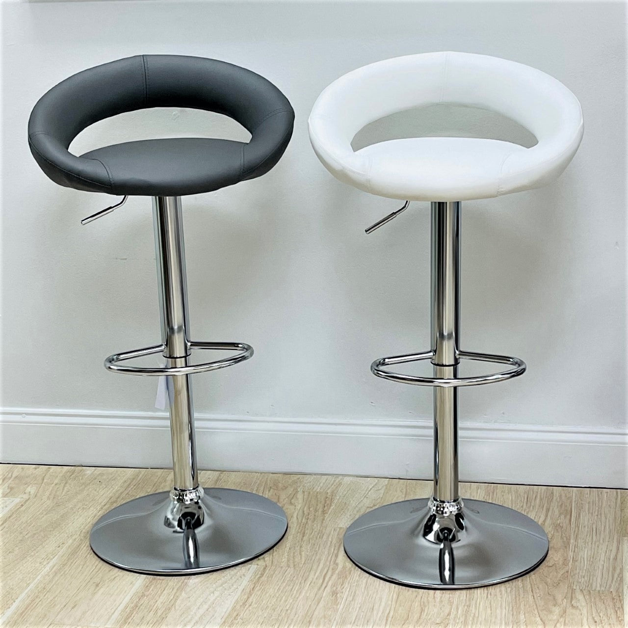 BS-KL01 SATURN Grey Barstool