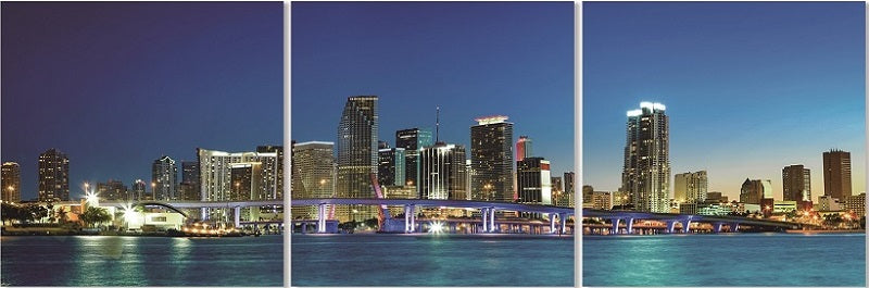 KL-005 ABC 98X32 Miami Tempered Glass