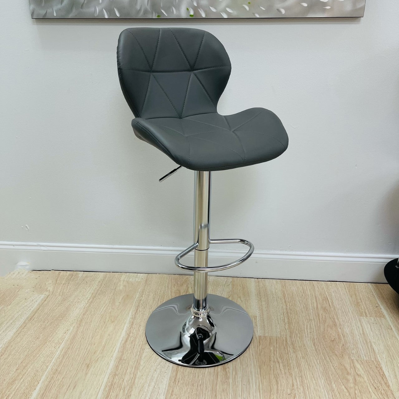 White Barstool BS-KL02