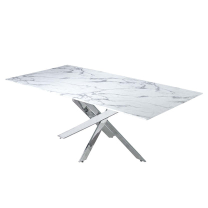 DT-KL07 Marble Like Dining Table