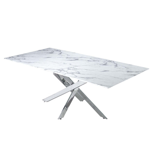 DT-KL07 Marble Like Dining Table