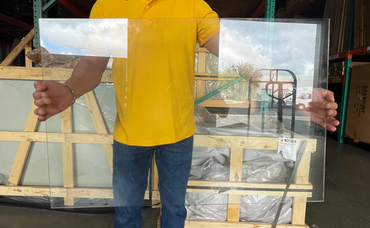 TG4-80x120 Tempered Glass Panel 32x47"