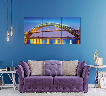 JD-7-1025 ABC Bayonne Bridge NY Acrylic Picture