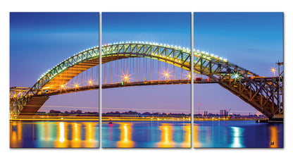 JD-7-1025 ABC Bayonne Bridge NY Acrylic Picture