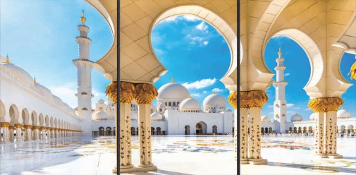 JD-C654 ABC Sheikh Zayed Mosque - Abu Dhabi - Acrylic Picture
