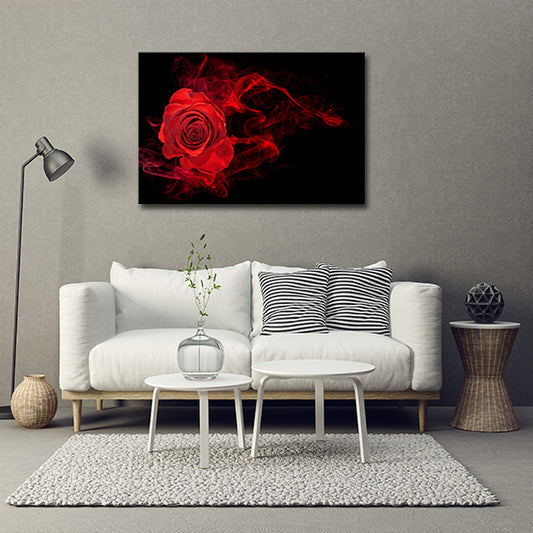 KL-002 Rose in Smoke Acrylic Print