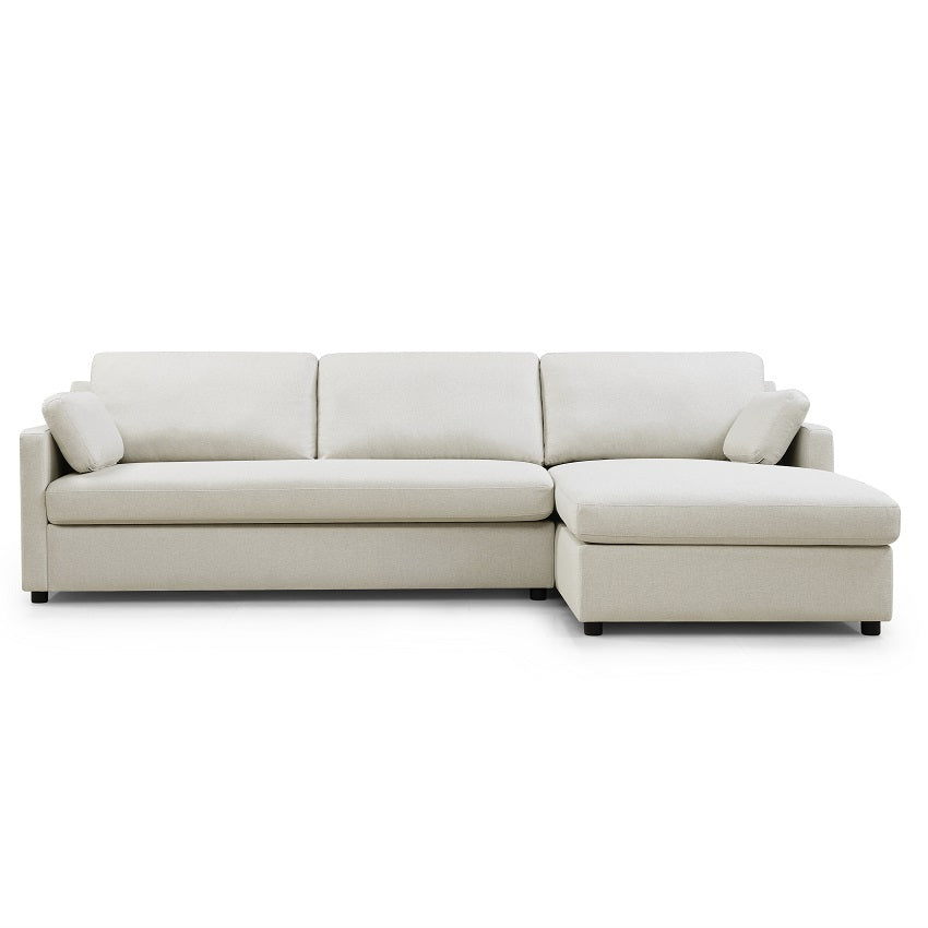 V-246 Right Upholstered Sectional Cream