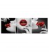 JDN-4013-ABC Red Lips Tempered Glass Print